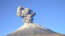 Difunden espectacular explosión del Volcán Popocatépetl en México