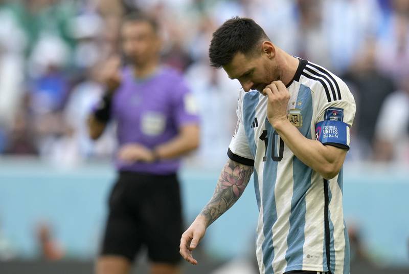 Argentina perdió 2-1 ante Arabia Saudita