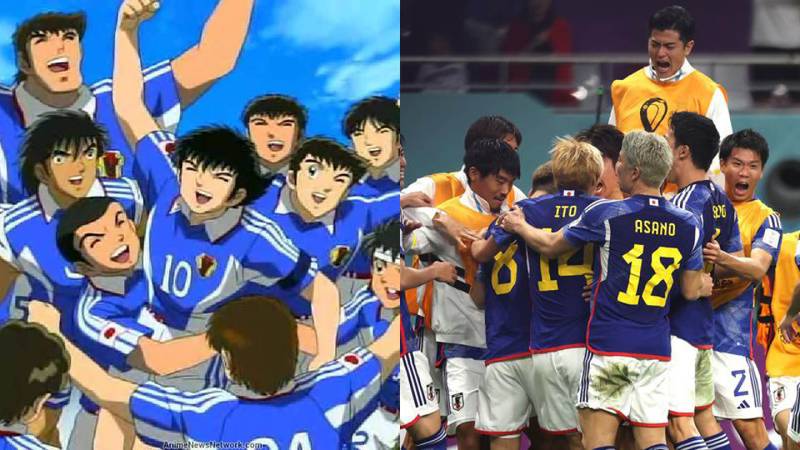 Revivieron a los "Supercampeones" tras el gran triunfo de Japón ante Alemania: "El anime se convirtió en realidad"