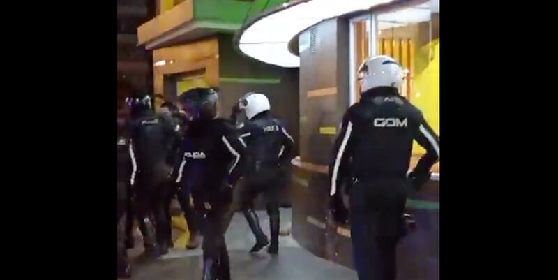 Abuso policial al norte de Quito