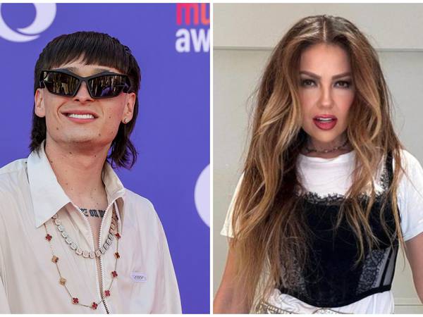 ¿La inspiró Peso Pluma? Thalía lanza nuevo álbum musical y es criticada por su estilo