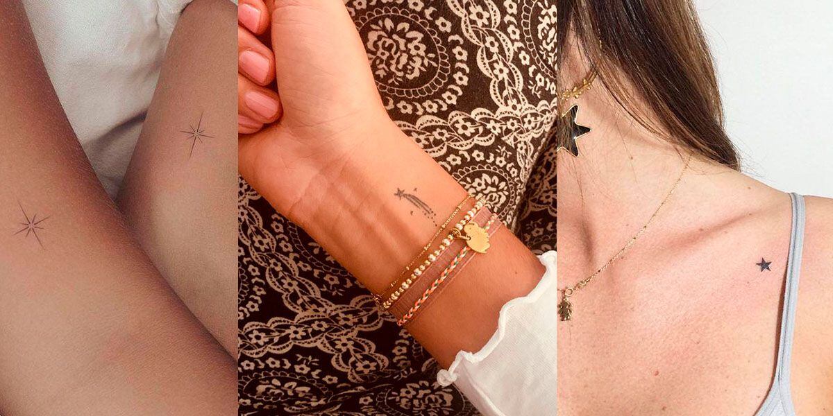 Tatuajes de estrellas para las mujeres que dejan huella donde van