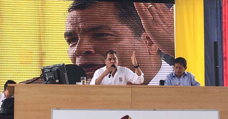 Rafael Correa/Twitter @ElCiudadano_ec