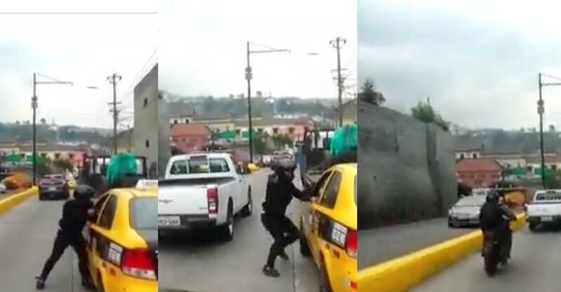 Intento de asalto en Quito