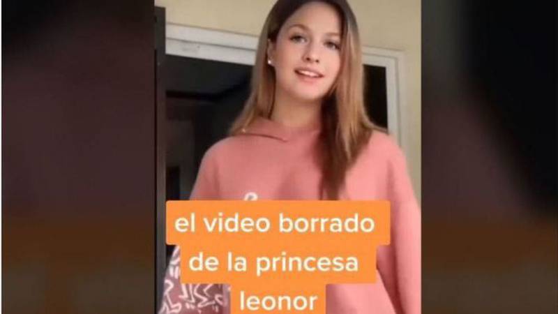 Video fake de princesa Leonor es viral en tikTok