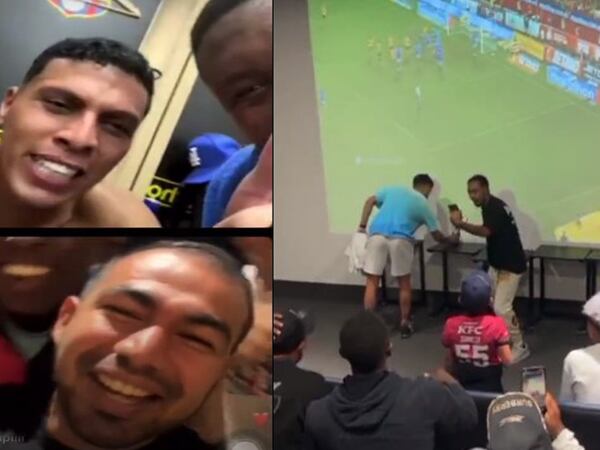 (VIDEO) Jugadores del IDV agradecieron a los de Emelec por ‘darles la mano’ y ganarle a Barcelona en una videollamada