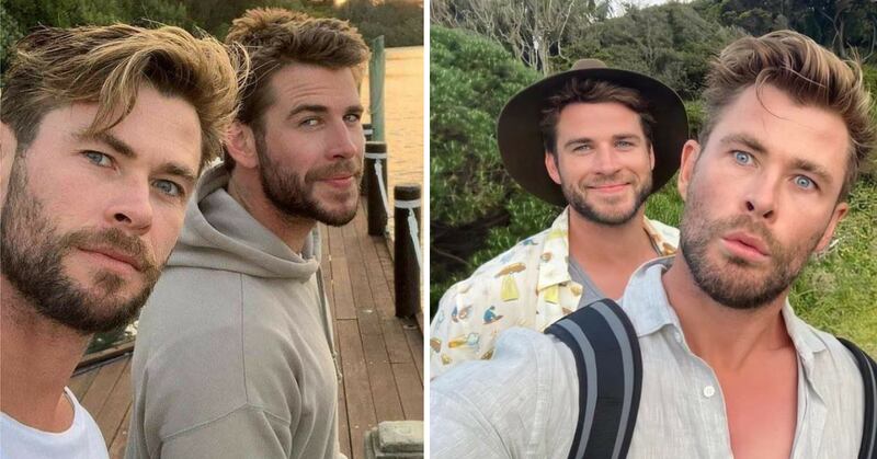 Chris Hemsworth tiene dos guapos hermanos