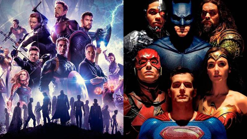 Superhéroes y villanos de Marvel y DC