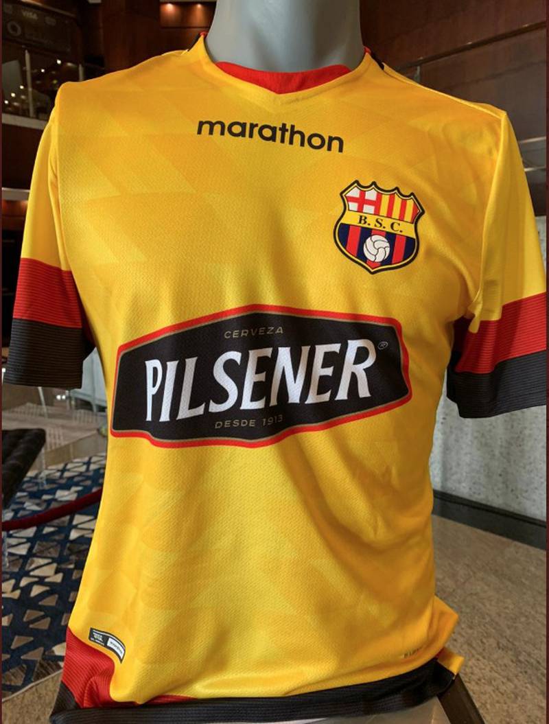 Camiseta amarilla de barcelona outlet