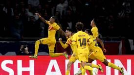 ¡Triunfazo de Barcelona! El PSG de Mbappé con un paso fuera de la Champions tras caer de local