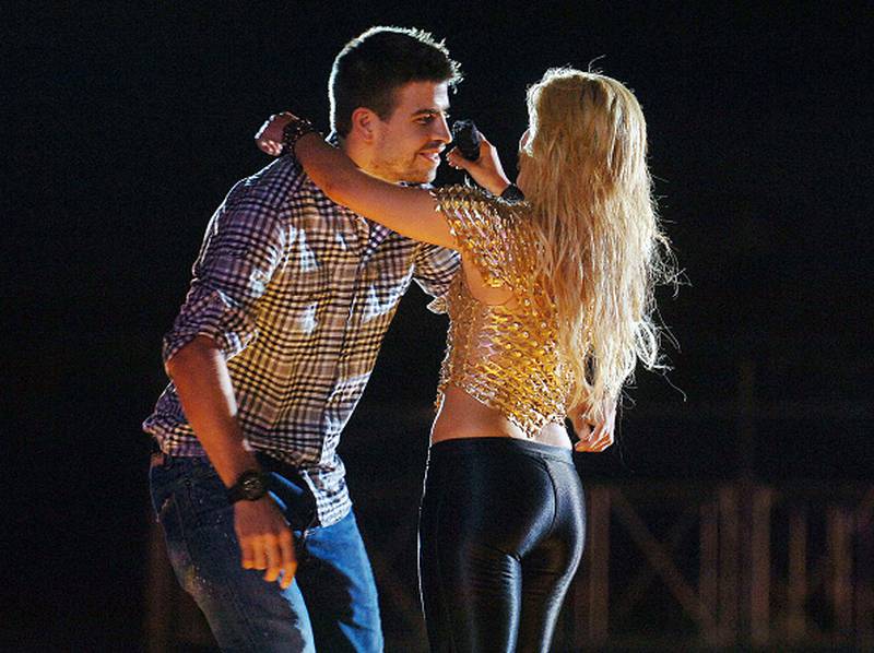 Shakira y Piqué en el inicio de su relación