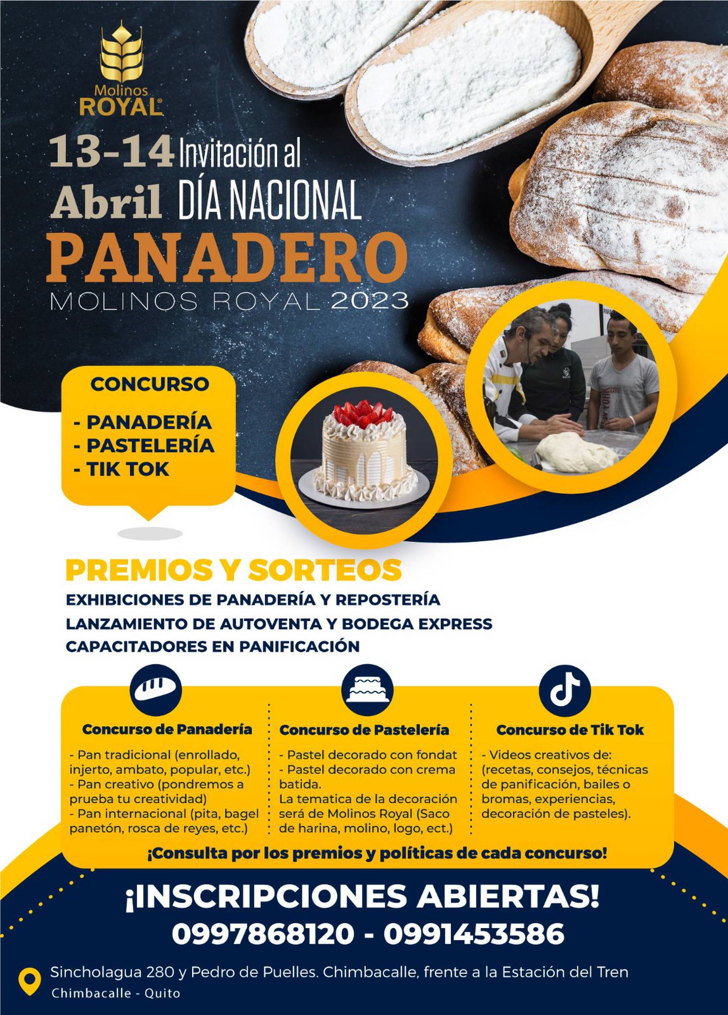 Molinos Royal invita al IV Festival por el Día Nacional del Panadero