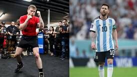 “Que le pida a Dios que no me lo encuentre”: Canelo Álvarez amenaza duramente a Lionel Messi