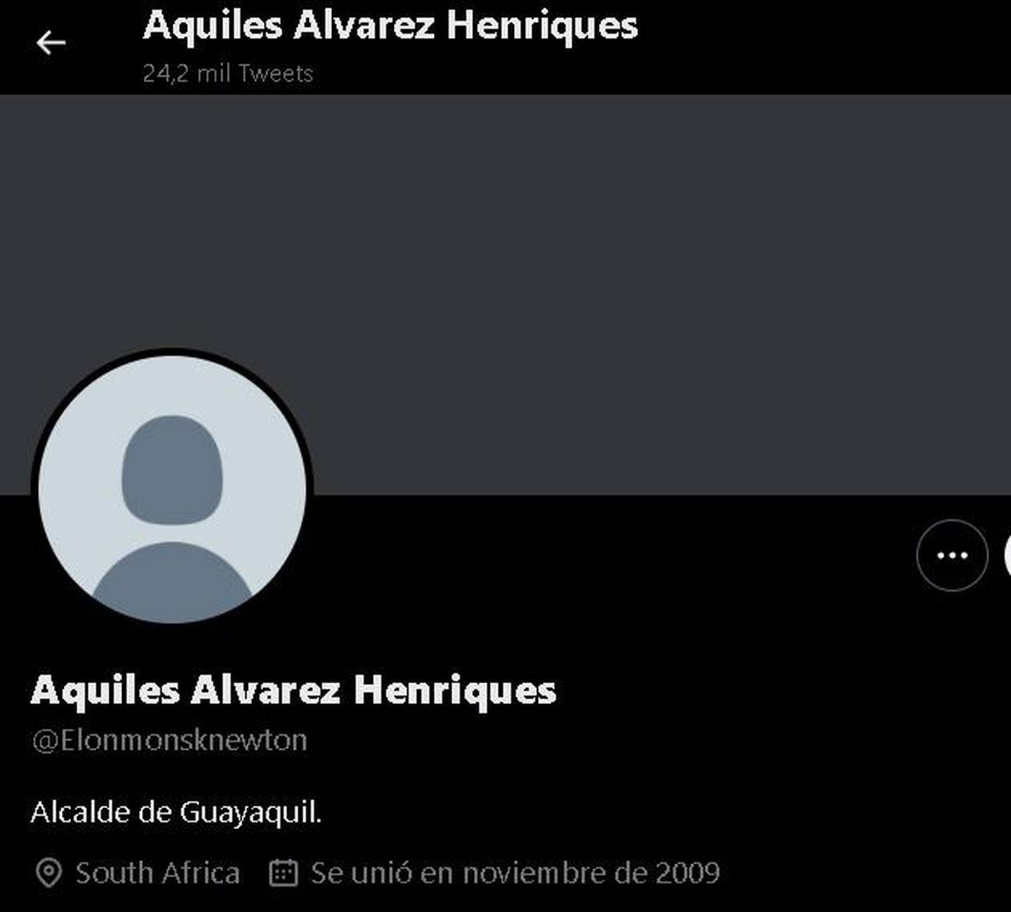 ¿Qué pasó con la cuenta de ‘X’ del alcalde de Guayaquil? Todavía no logra recuperarla