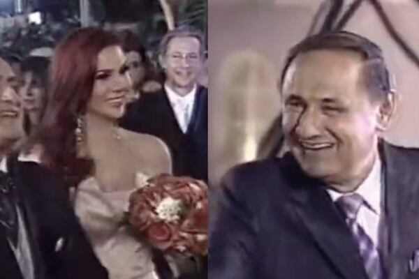 El día que Marcos Hidalgo casó a Carolina Jaume, un momento épico de la televisión nacional