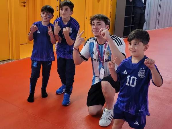 Hijos de Messi se viralizan por haber acertado el marcador en el partido de Argentina vs Polonia