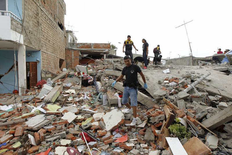 Terremoto Ecuador/ REUTERS/Guillermo Granja