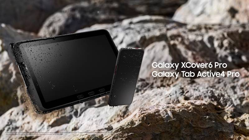 Galaxy XCover6 Pro y la tablet Galaxy Tab Active4 Pro