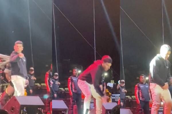 ¡No era la manera! Tito el Bambino y su explosiva reacción durante concierto en Ecuador por cierre de campaña electoral