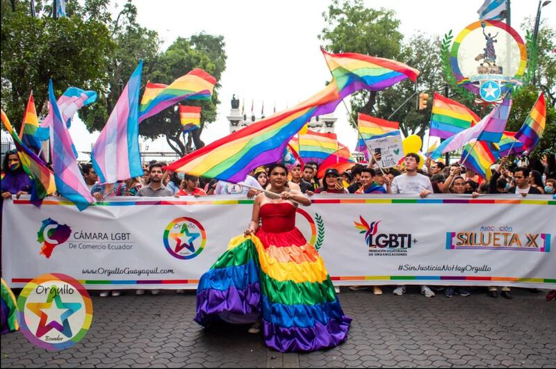 Orgullo Guayaquil LGBT+ 2022 marcha y desfile