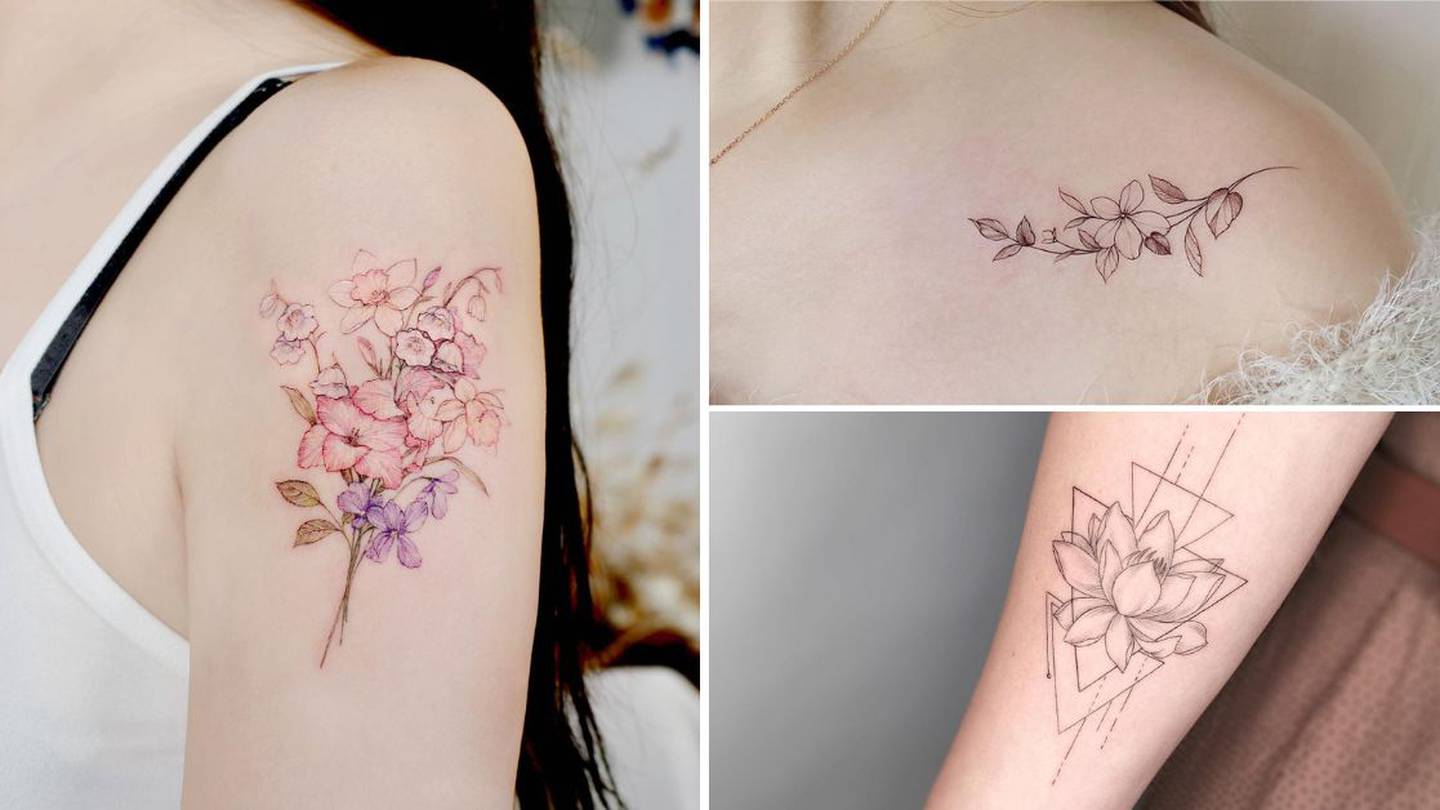 Tatuajes de flores: 7 diseños para mujeres que aman la naturaleza