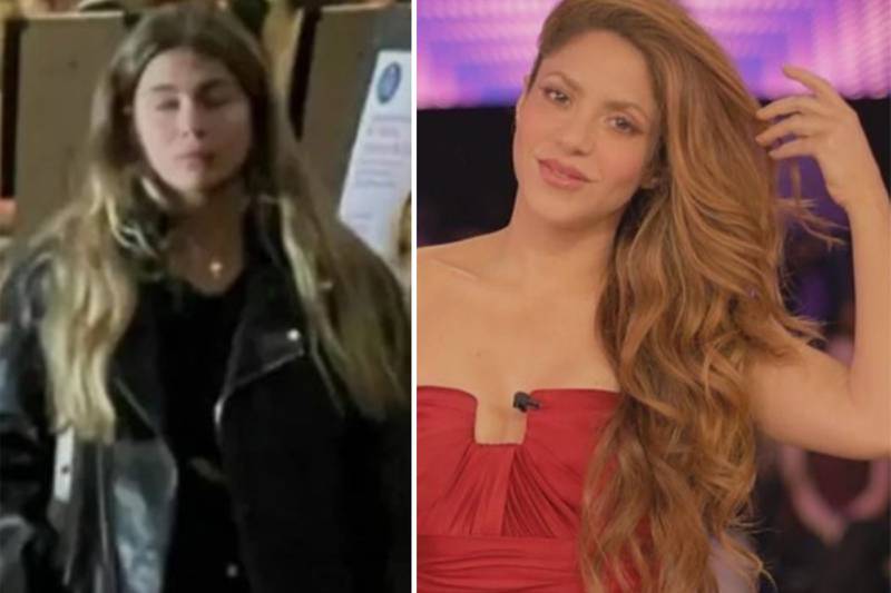 Clara Chía parece más vieja que Shakira aseguran los internautas.