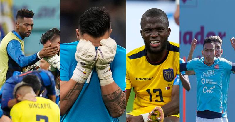 Estos 4 jugadores de Ecuador, por la edad es posible que se pierdan el siguiente Mundial