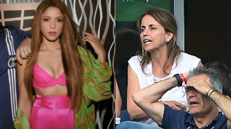 Shakira y la madre de Piqué