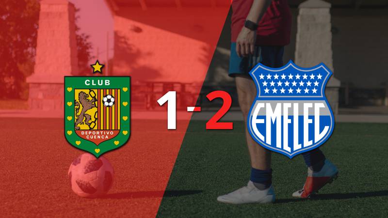 Emelec superó 2-1 a Deportivo Cuenca como visitante