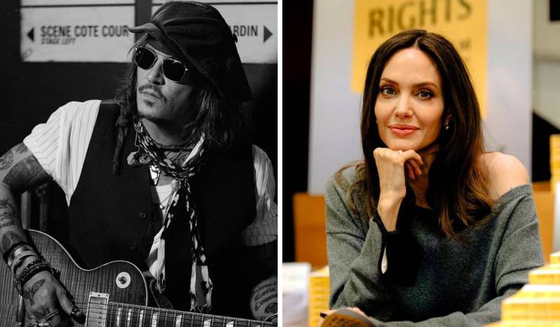 Así demostraron su amor Johnny Depp y Angelina Jolie a sus antiguas parejas.