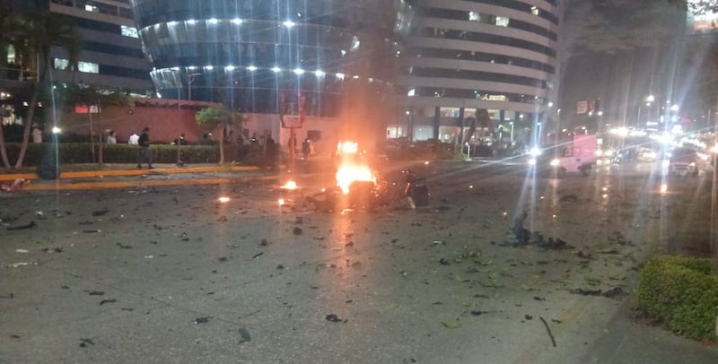 Coche bomba en Guayaquil
