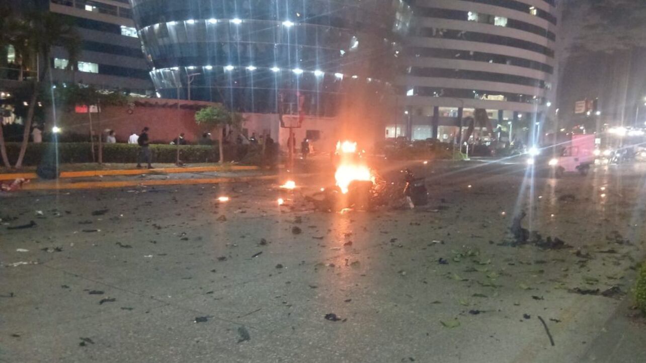 Coche bomba en Guayaquil