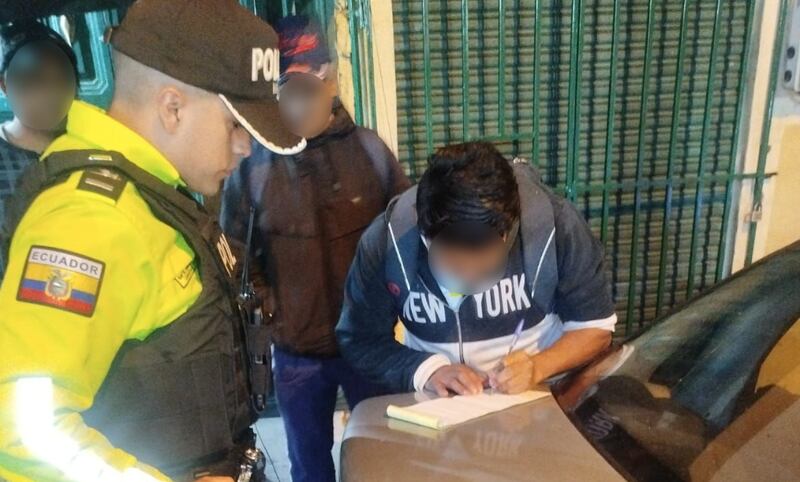 Operativos en el Distrito de Policía Quitumbe. Imagen: Policía Nacional