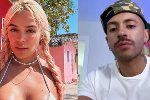 ¿No le gustó? Así reaccionó Feid después de que Karol G oficializara su relación en redes