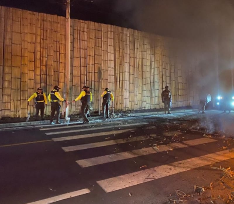 ECU 911/Vías cerradas
