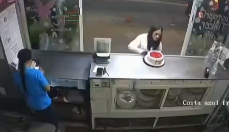 robo en pastelería de Acapulco