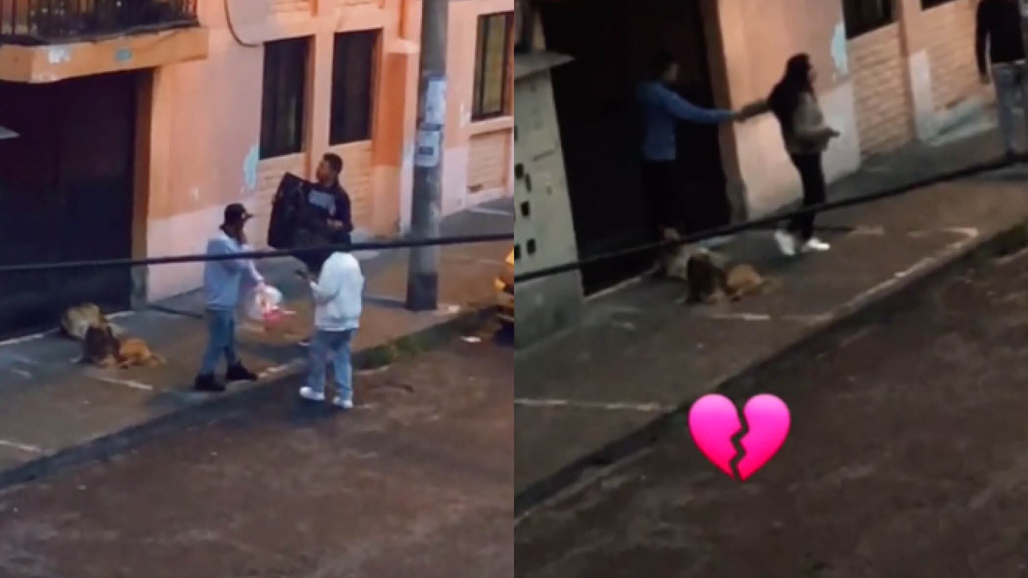 Fue a darle una serenata a su barrio, le robaron los obsequios y ella le presumió a otro en su cara.