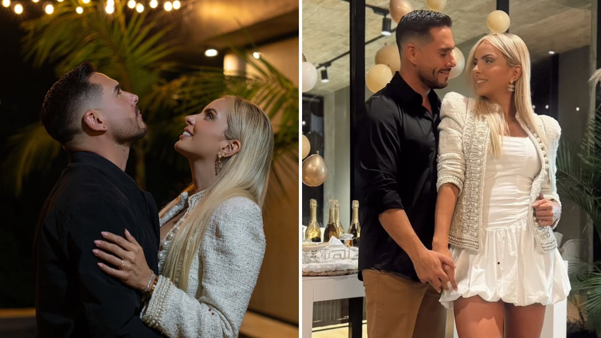 Sebastián Caicedo se casó con la empresaria colombiana Juliana Diez tras casi tres años de relación. La boda fue íntima.