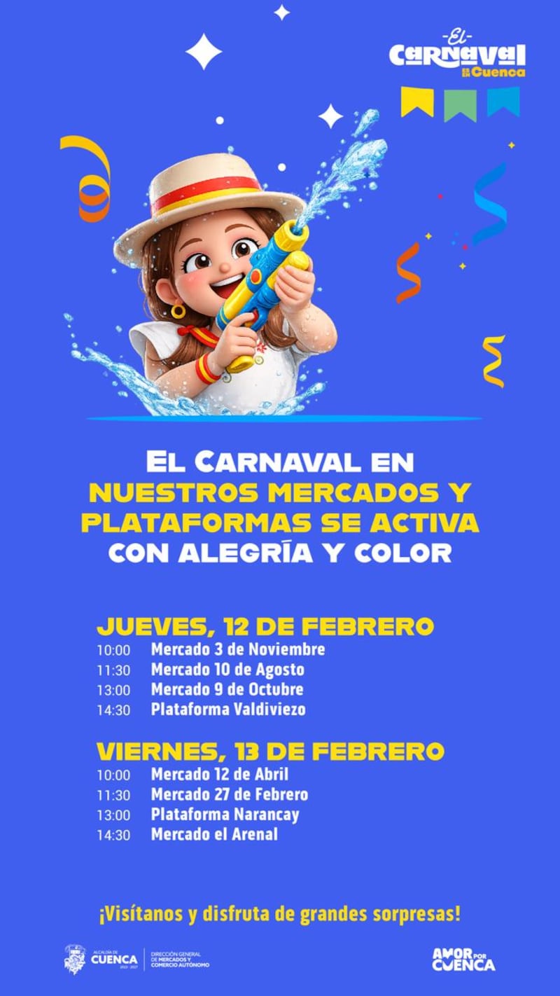 Cuenca vive el Carnaval con su tradicional gastronomía en sus mercados