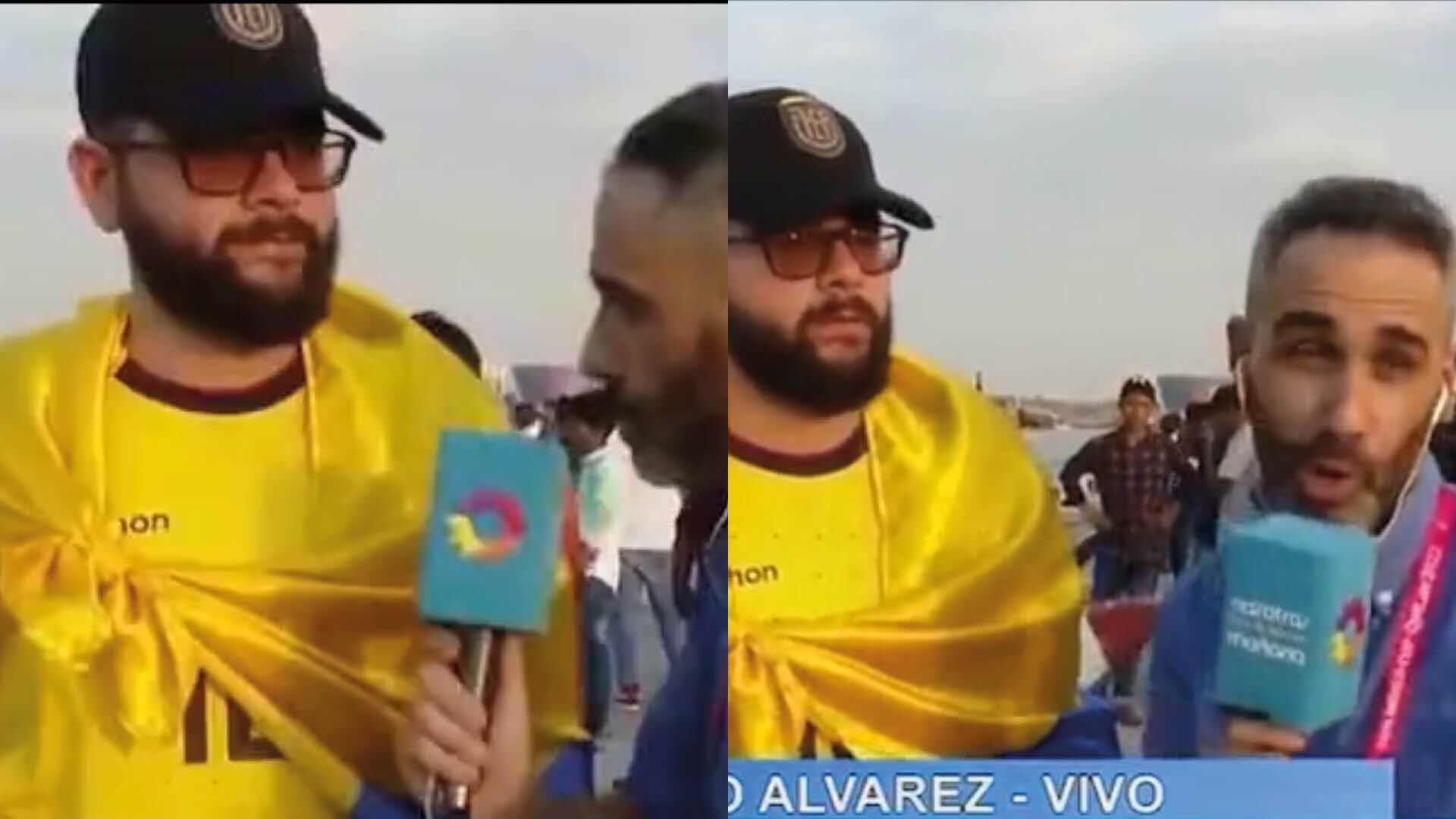 “Es un mundial normal, un mundial económico para nosotros” dice un ecuatoriano a la prensa argentina