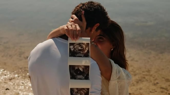 Hugo García e Isabella Ladera confirman que serán padres con romántica fotografía