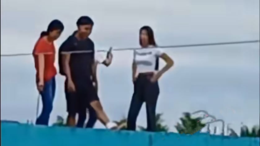 Salen a la luz videos de Debora Rebeca previo a caer en los cables de alta tensión