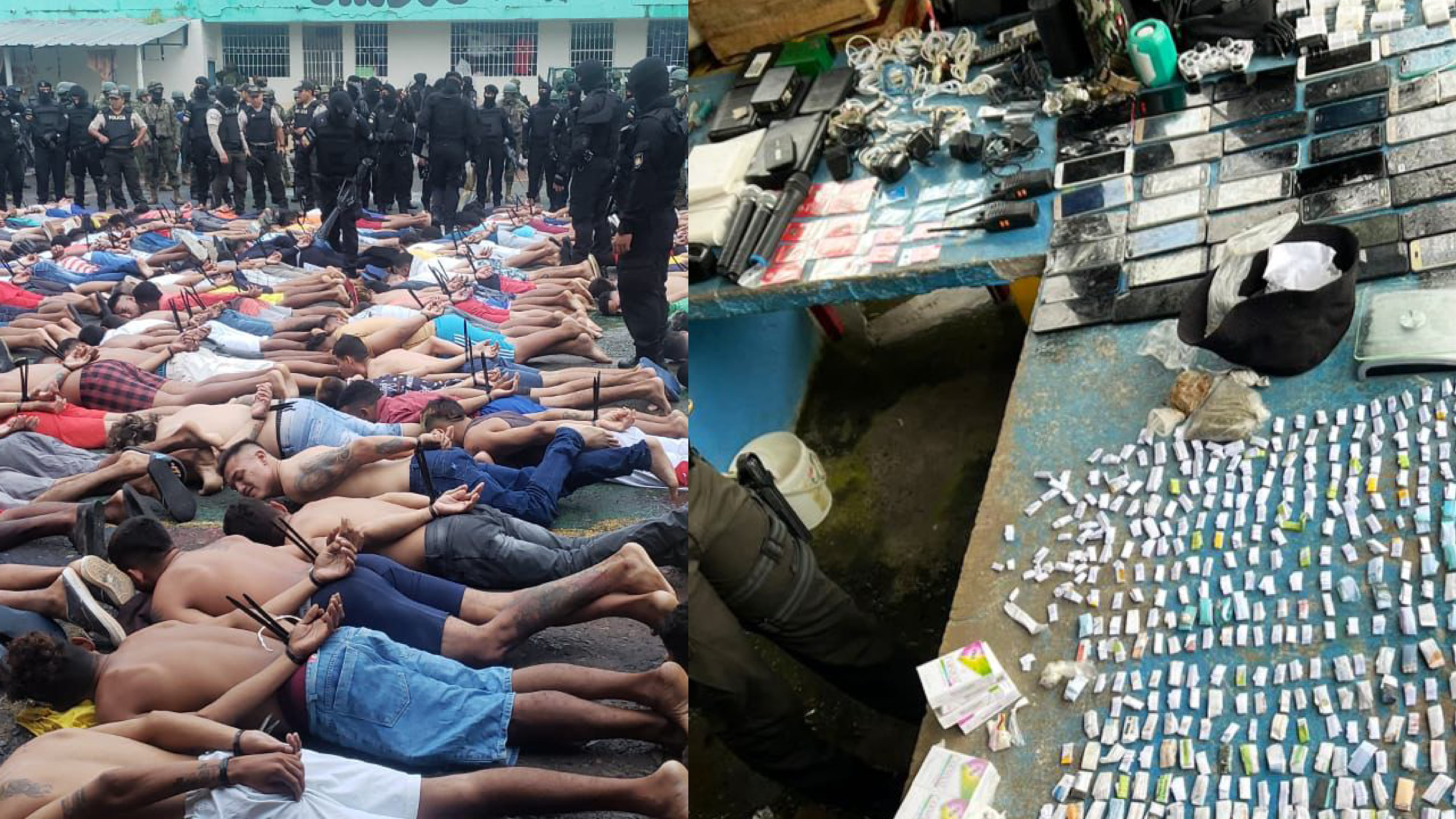 Lo que decomisaron en la cárcel de Los Ríos tras requisa sorpresa