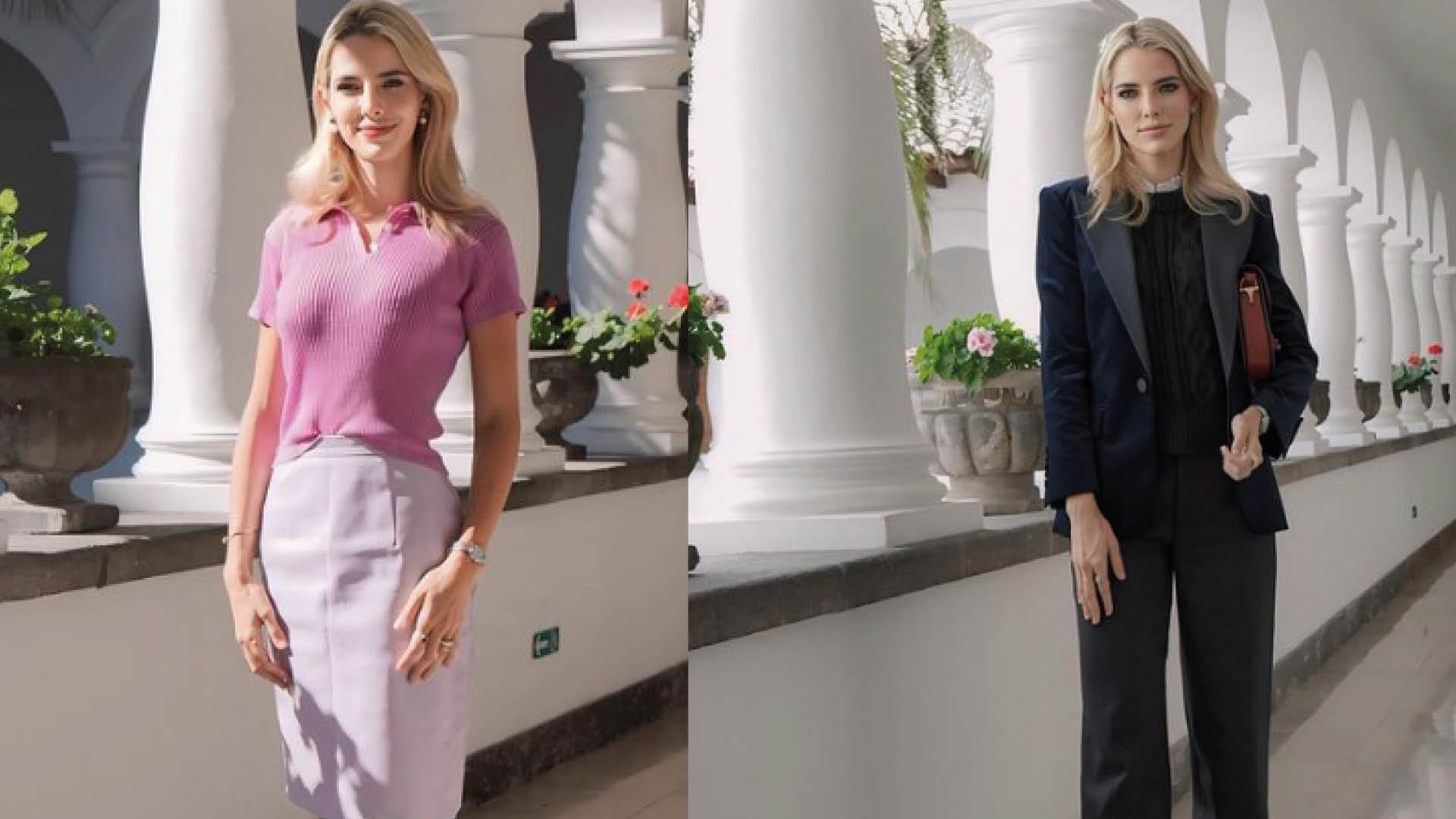 Lavinia Valbonesi, primera dama del Ecuador