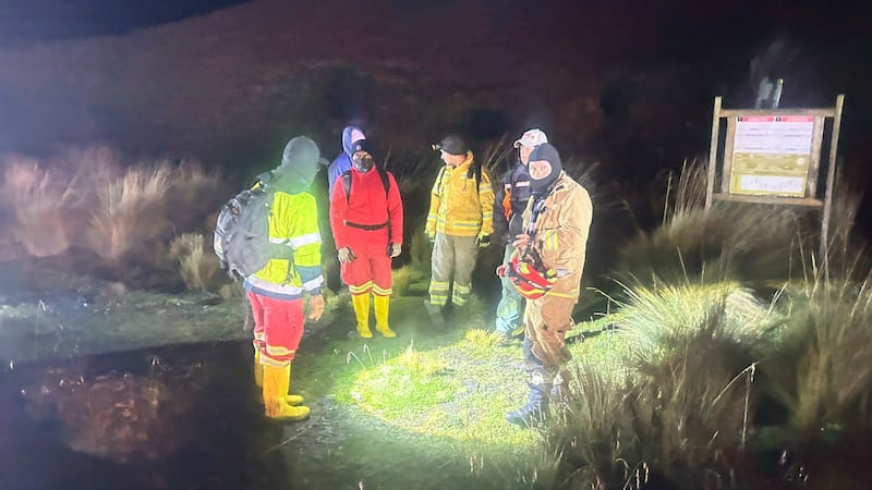 Personas extraviadas en el Parque Nacional Cajas, en Cuenca.