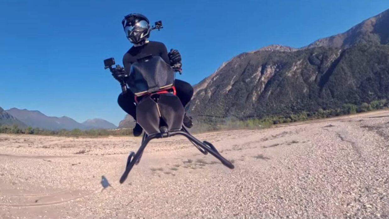 La moto voladora de Star Wars ya es una realidad