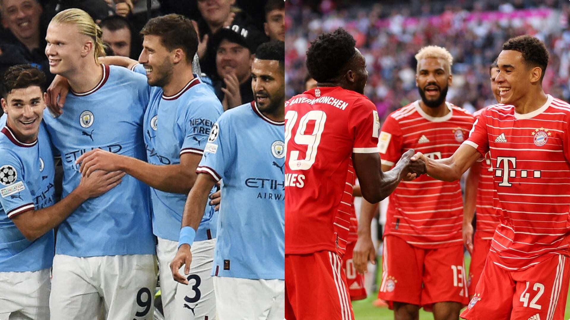 Manchester City vs Bayern Múnich por los Cuartos de Final de la Champions League