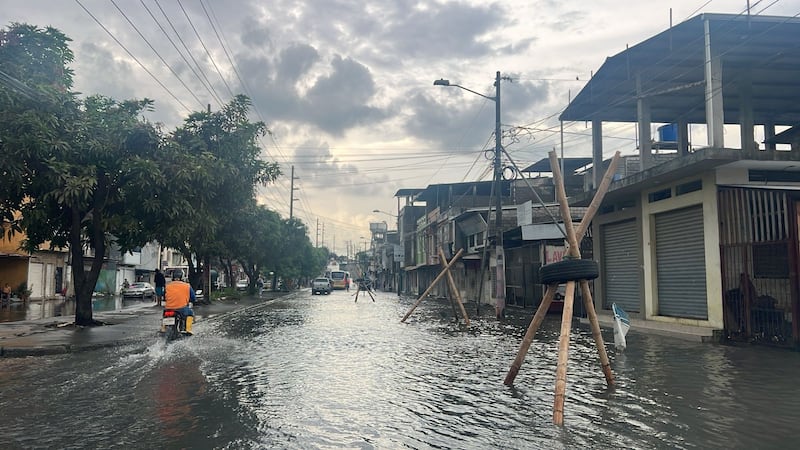 Lluvia en Ecuador