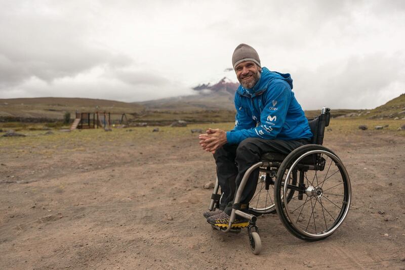 El deportista ecuatoriano no teme a las dificultades y nos da una lección de resiliencia para alcanzar sus metas deportivas.