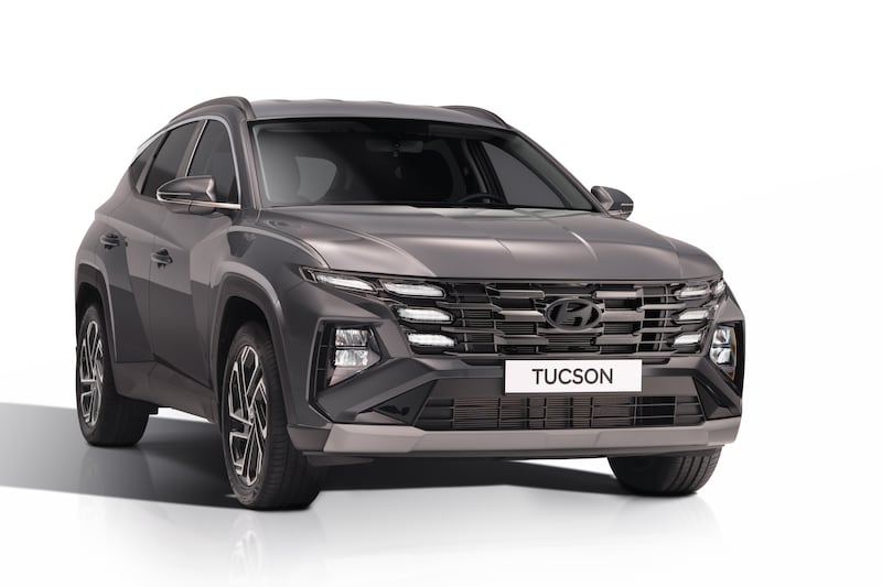 Vista lateral Hyundai TUCSON